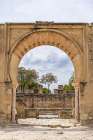 Cordoba, Andalusia, Spain. Ruins at Medina Azahara, a Moorish fortified palace outside of Cordoba. Art Print